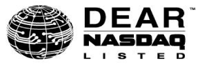 (DEAR NASDAQ LOGO)